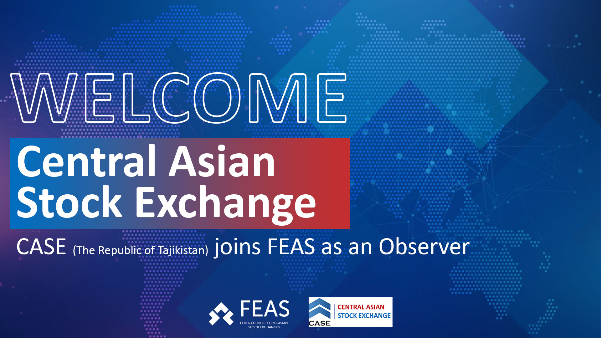 Central Asian Stock Exchange Joins FEAS as an Observer